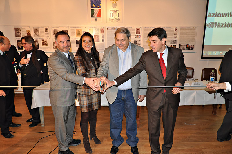 Inaugurazione della mostra “Luigi Bigiarelli e la Società Sportiva Lazio un racconto di sport da Roma a Bruxelles”
