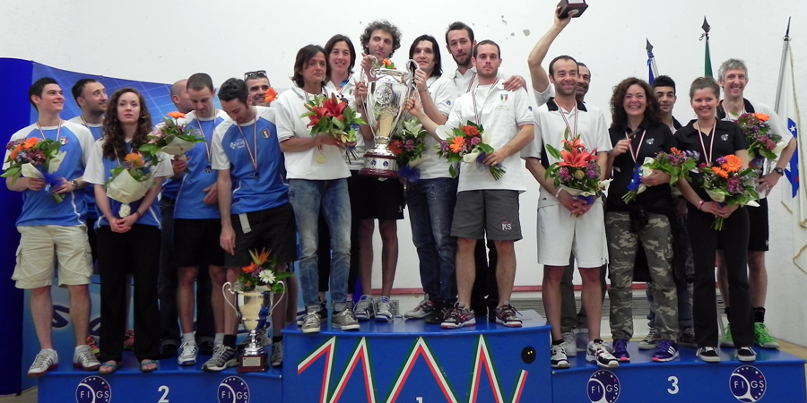 Lazio squash campione d’Italia