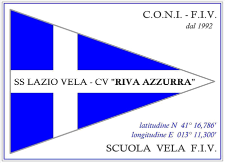 S.S. Lazio Vela. Onde Laziali.