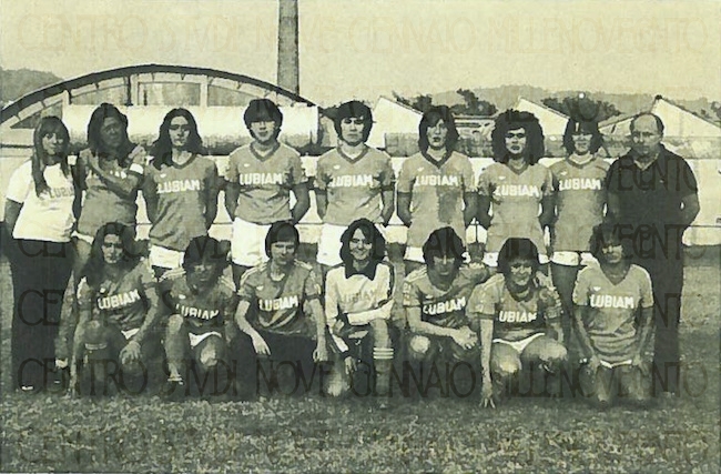 Lazio Femminile: le ragazze dei primi due scudetti.