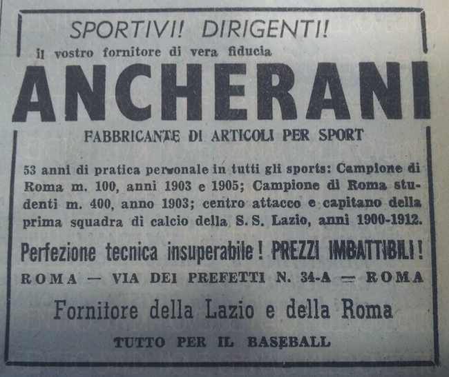 Via dei Prefetti, il negozio di Ancherani