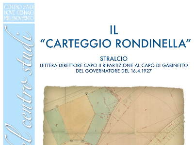 Il “Carteggio Rondinella” – parte III