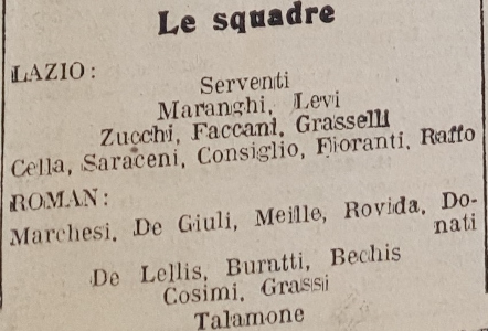 Scudetto 1915, la Lazio volò in finale con una manita nel derby