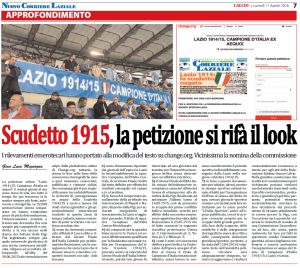 corriere petizione