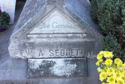 Scoperta a Nizza la tomba di Bruto Seghettini